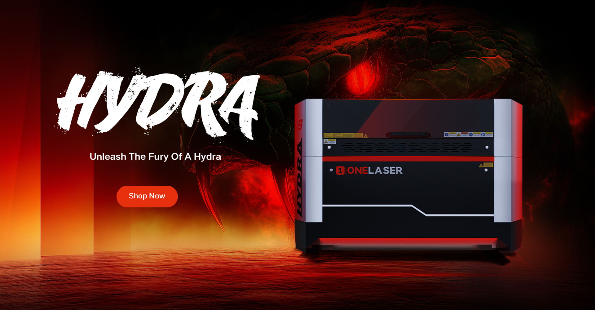 OneLaser Hydra series laser engraver