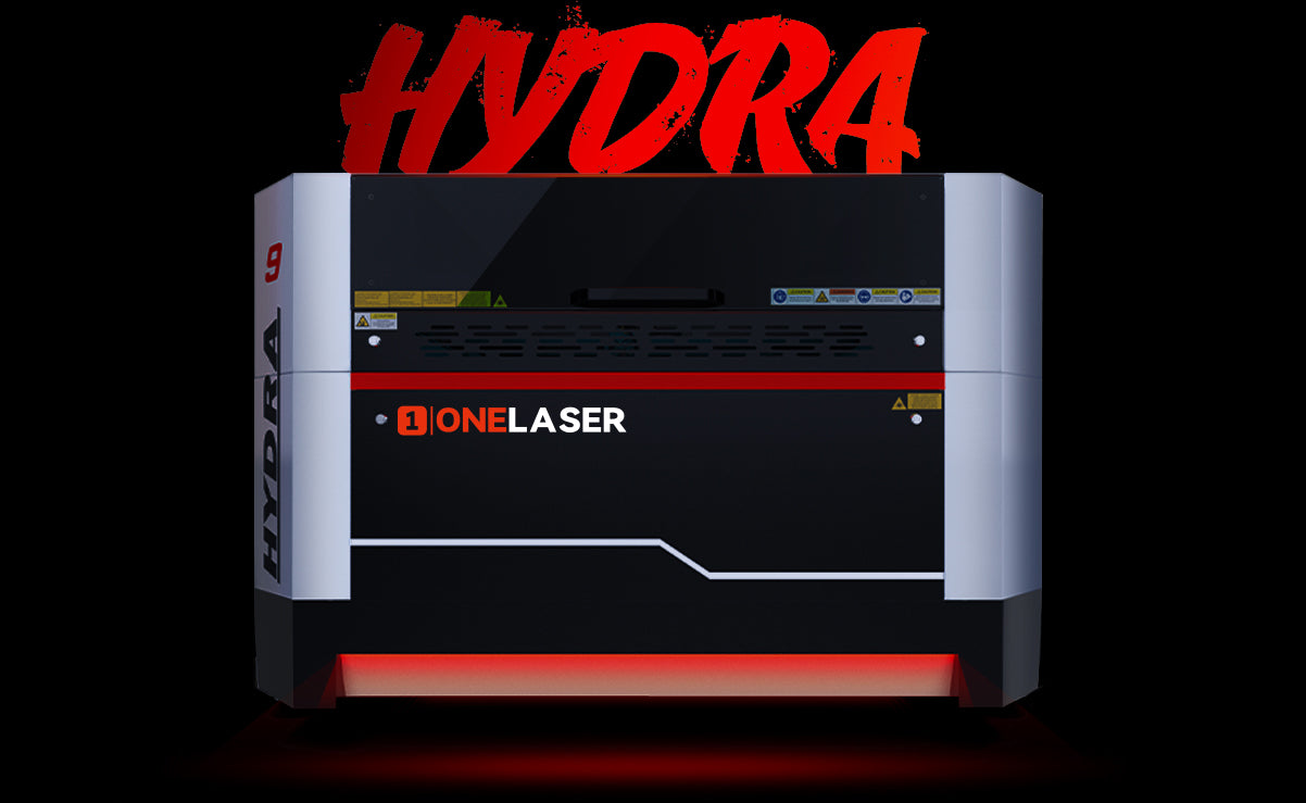OneLaser Hydra 9 - 100W DC/38W RF Tube Laser Engraving Cutting Machine