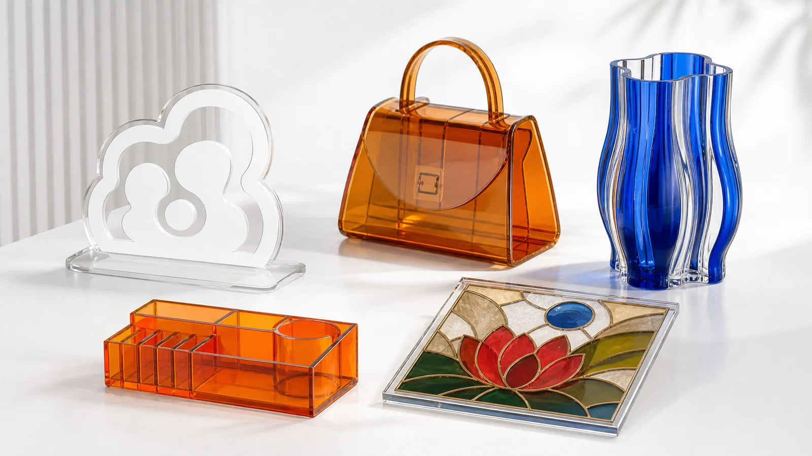Acrylic laser engraved and cut products and items