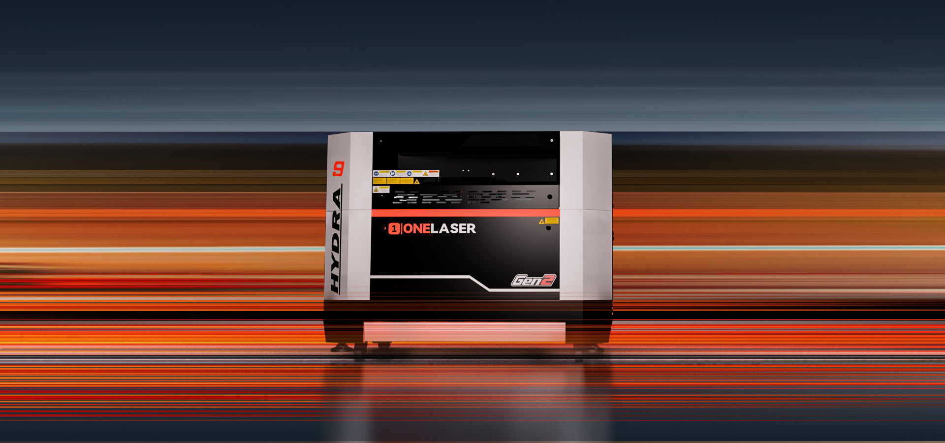 OneLaser Hydra Gen 2 - High performance RF CO2 Laser engraver cutter