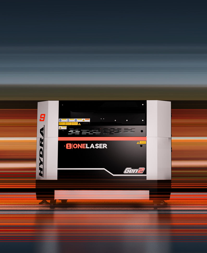 OneLaser Hydra Gen 2 - High performance RF CO2 Laser engraver cutter