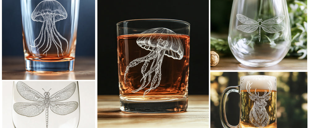 laser engraved glass ideas