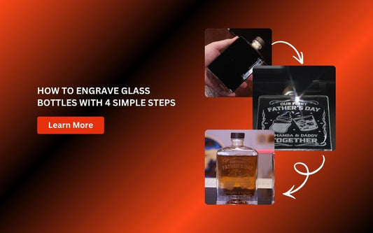 How to Engrave Glass Bottles with an RF Laser (10-Min Guide)