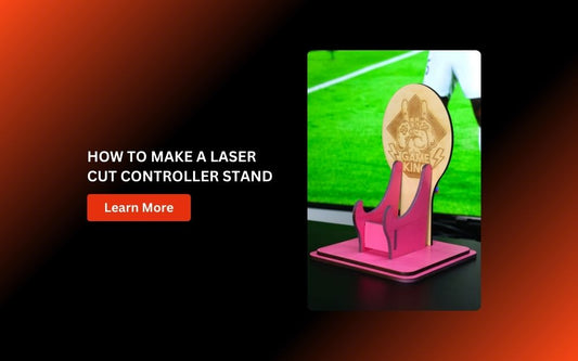 Laser Cut Controller Stand