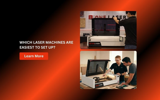 setting up laser engraving machine