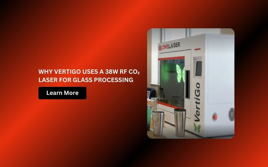 VertiGo 38W RF CO₂ Laser for Glass Engraving