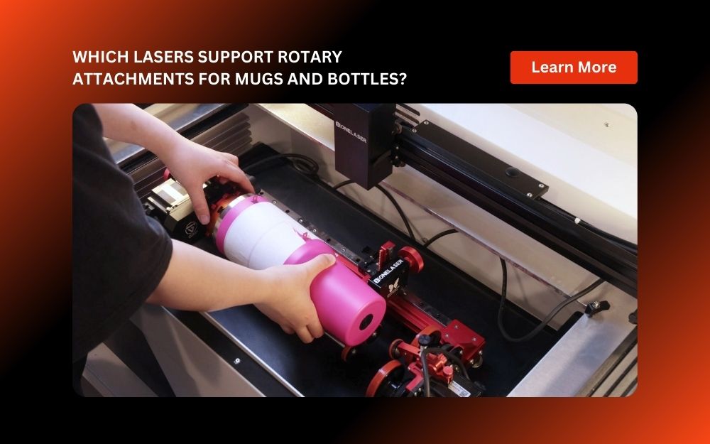laser engraver with rotary attachment