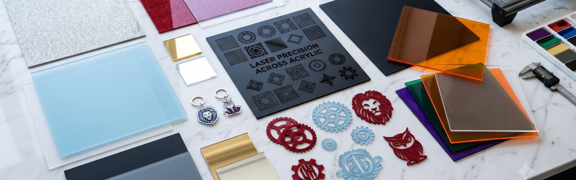 Acrylic Sheets for Laser Engraving & Cutting