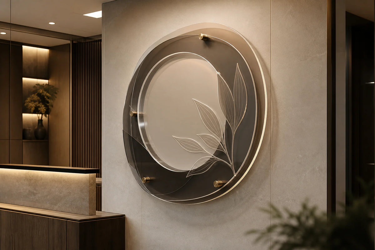 Layered Acrylic Wall Sign