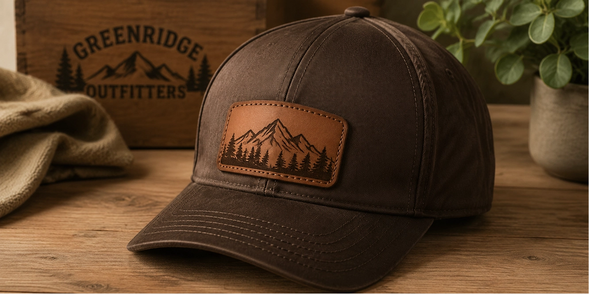 Leather Patch Cap