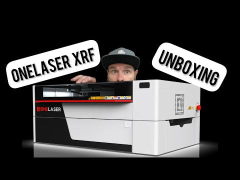 laser machine unboxing