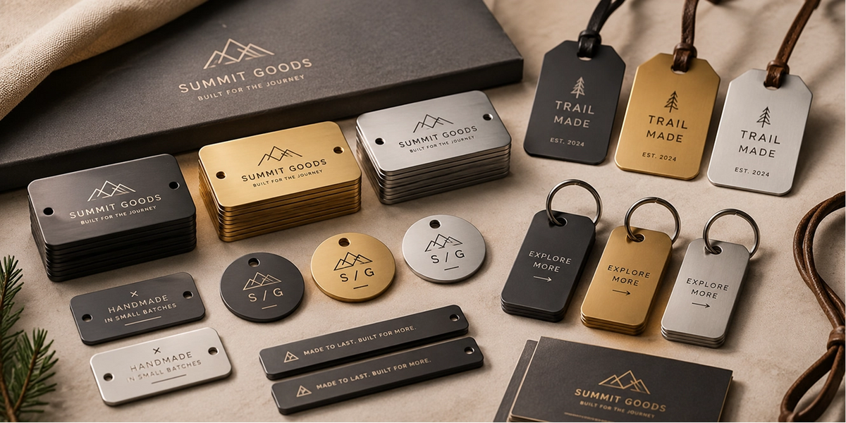Branded Metal Tags