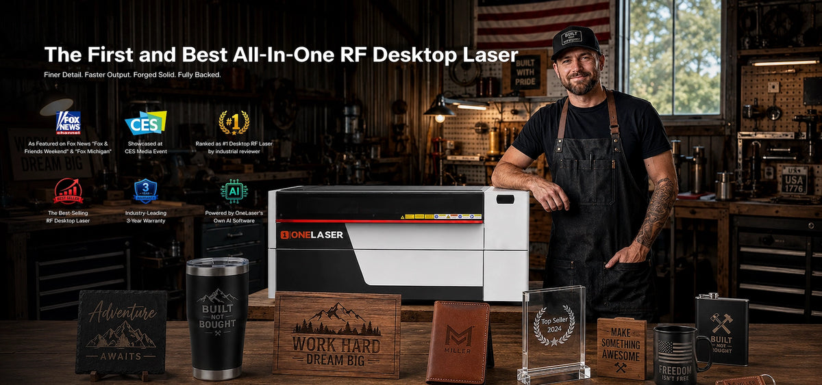 One Laser The First and Best All-in-One RF Desktop Laser