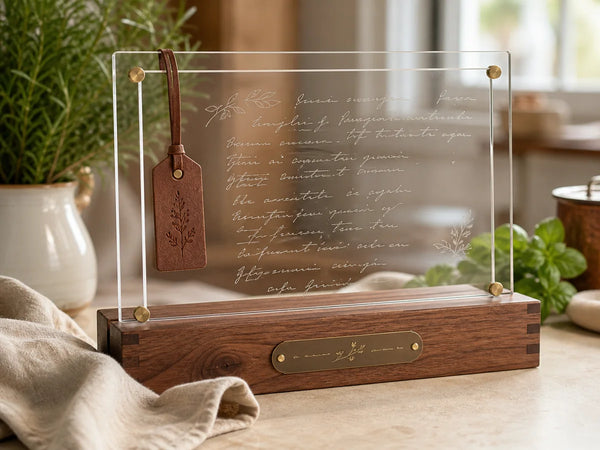 Family Recipe Display