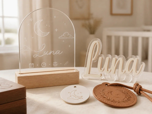 Baby Name Nursery Keepsake