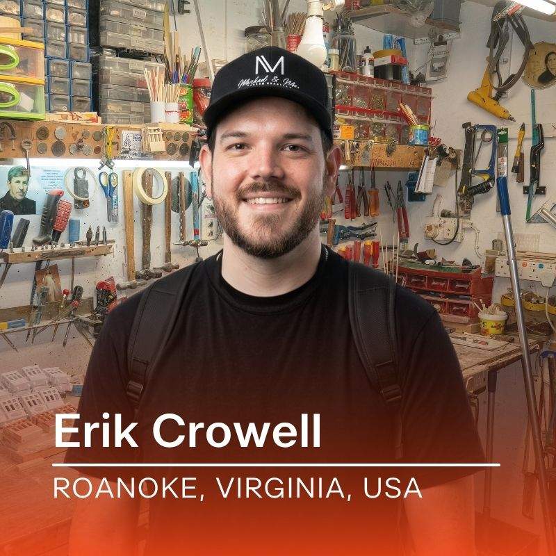 Erik Crowell | Laser Machine Demo Host in Virginia