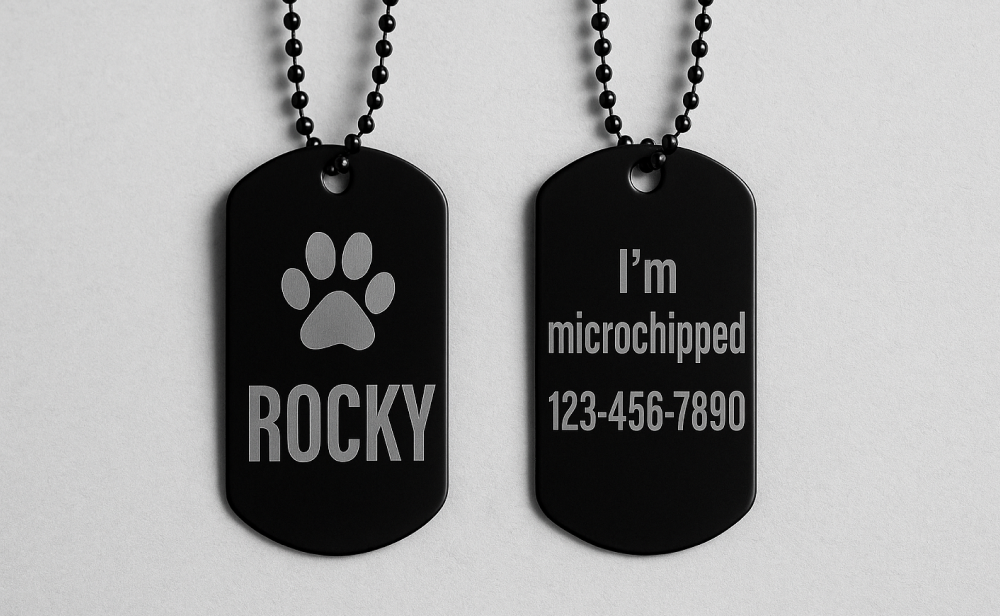 Laser cut engraved idea metal