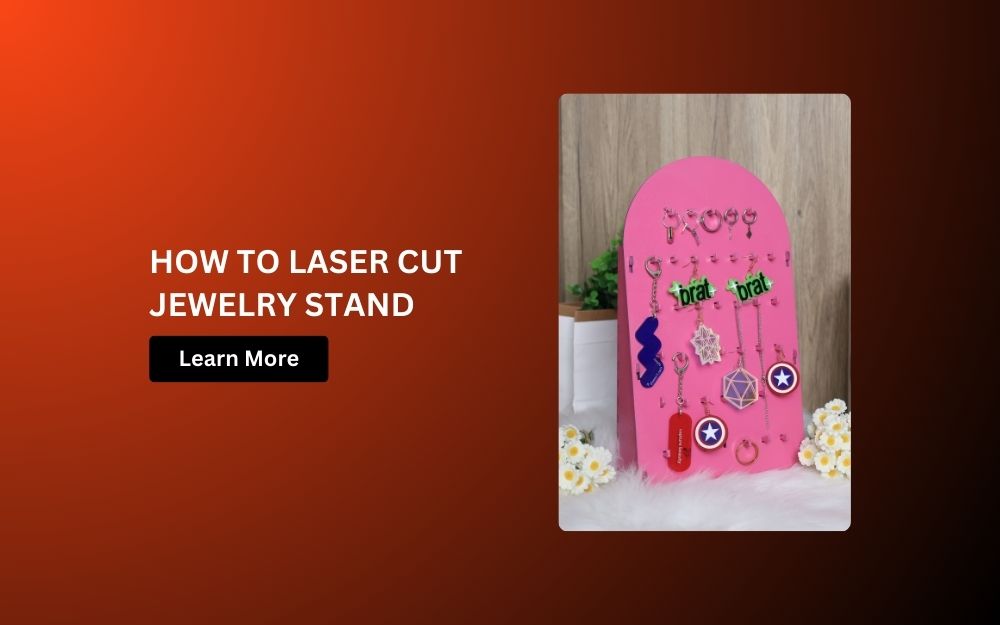 Laser Cut Jewelry Stand