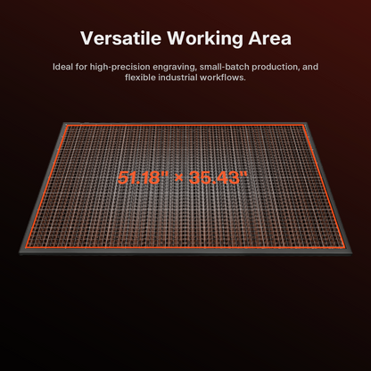 ONELASER Hydra 13 Gen 2 RF CO2 laser working space