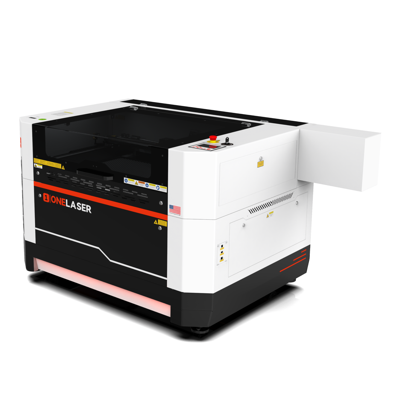 ONELASER “HYDRA 9” High-Performance CO2 Cabinet Dual-Laser System (100W DC Glass Tube/38W RF Metal Tube Hybrid)