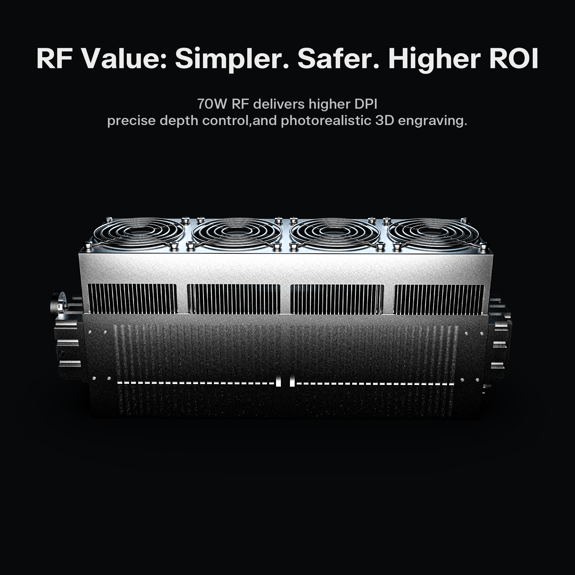 ONELASER Hydra Gen 2 – 70W RF Laser engraving cutting machine