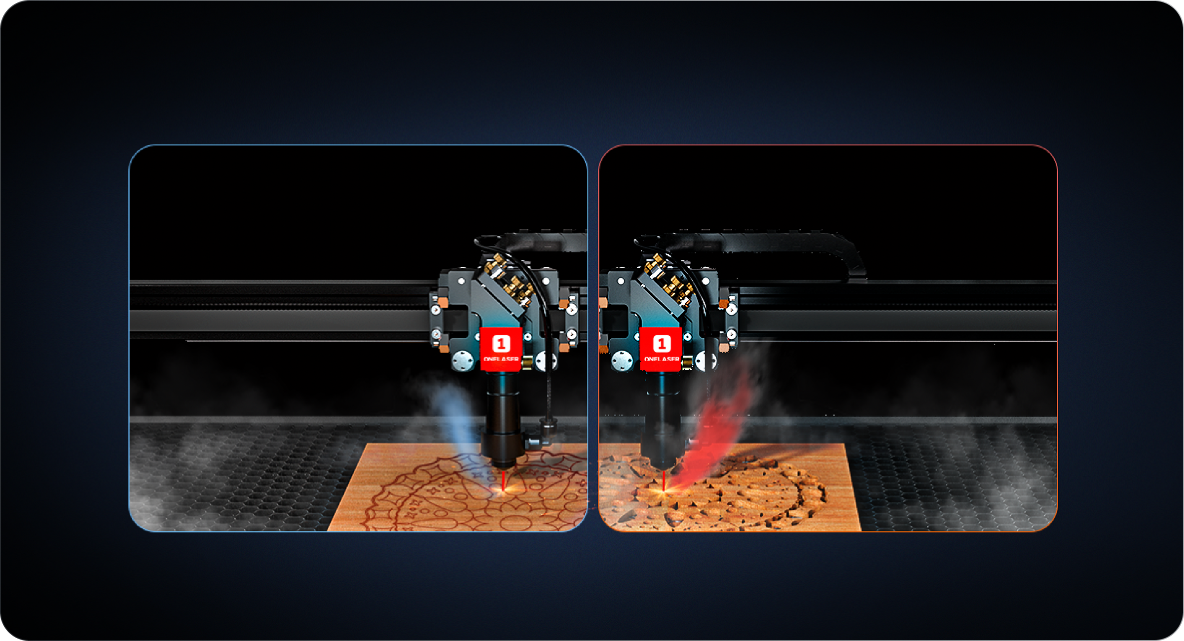 Hydra Gen 2 - Laser cutting and engraving