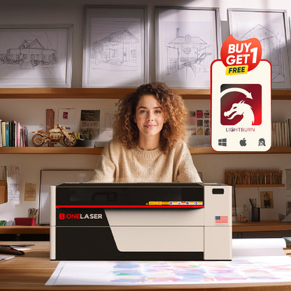 ONELASER XRF Desktop Laser with 38W RF Metal Tube