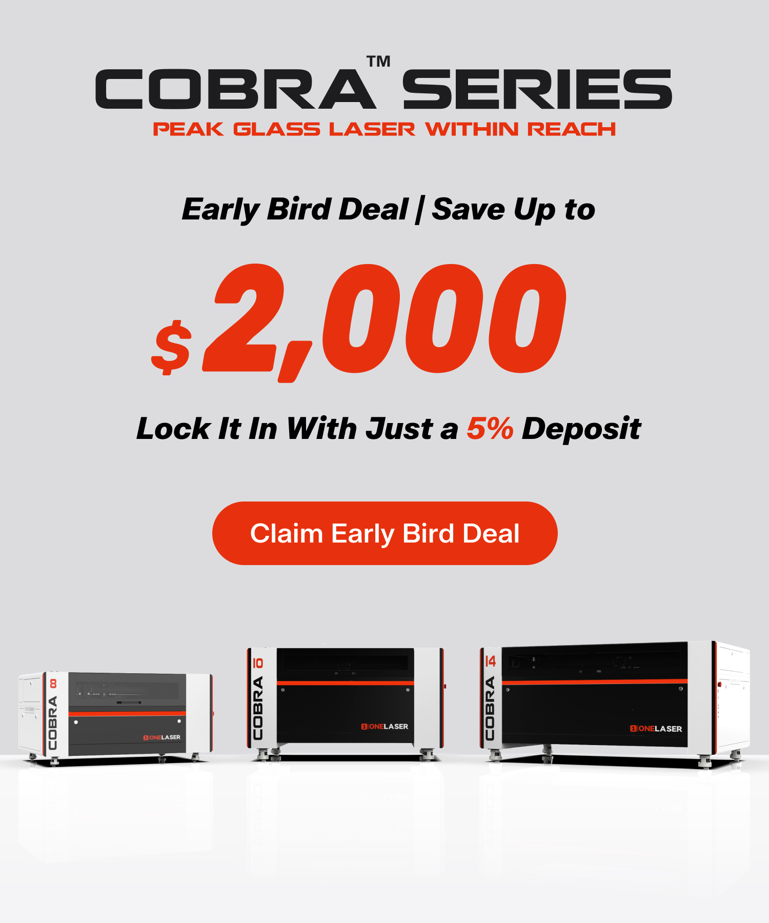 Cobra series - Laser engraver