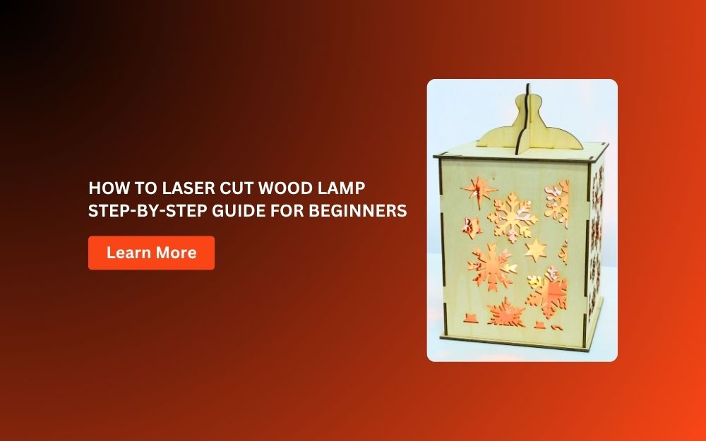 Laser Cut Wood Lamp