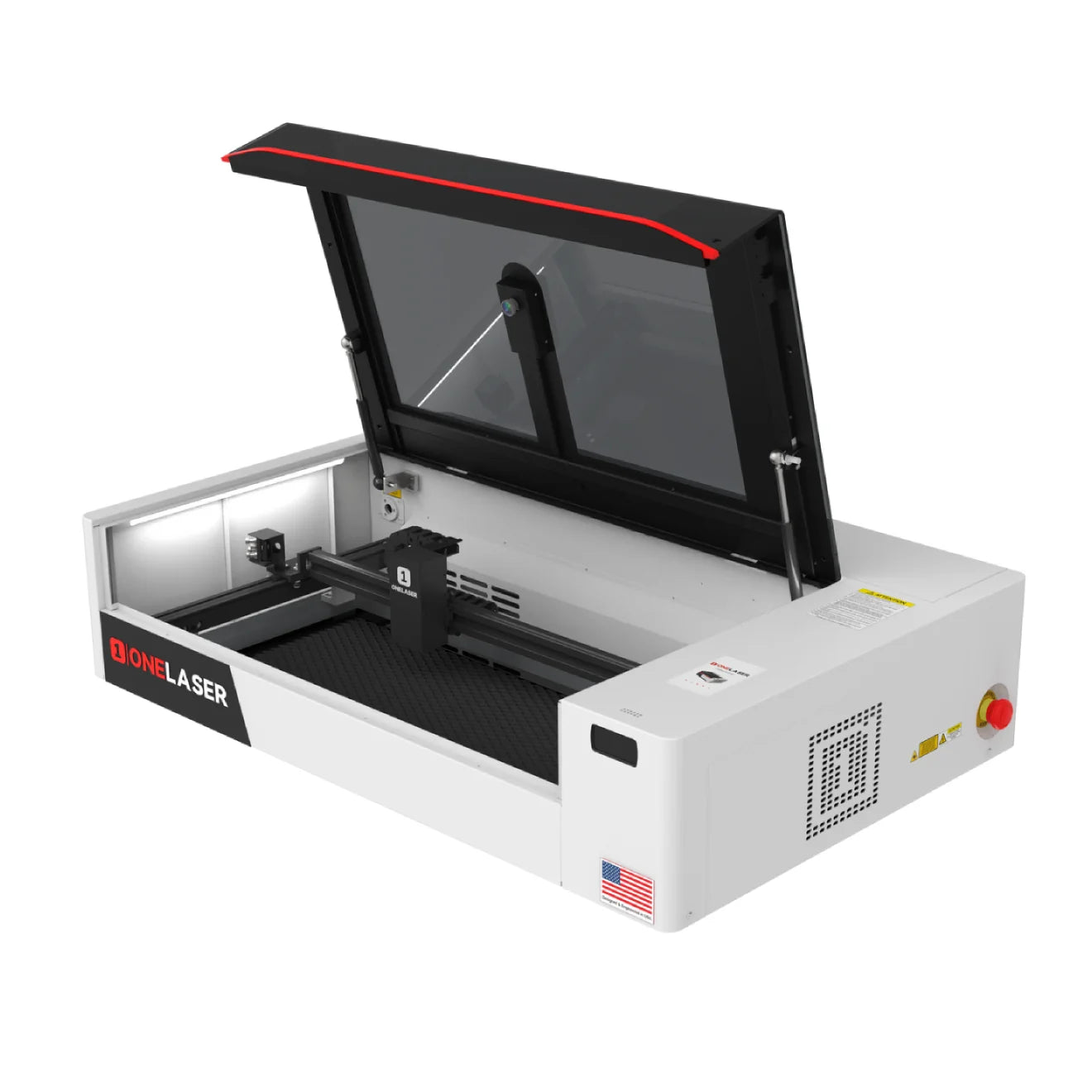 OneLaser XRF 38W Flagship All-In-One RF Metal Tube CO2 Laser Engraver & Cutter | 24"×12" Work Area