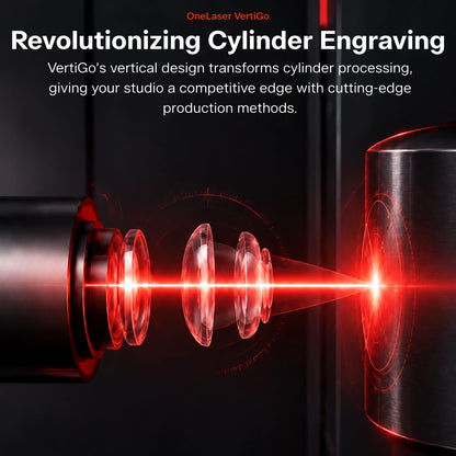 OneLaser VertiGo™ - Performance Rotary Laser for Drinkware (38W RF)